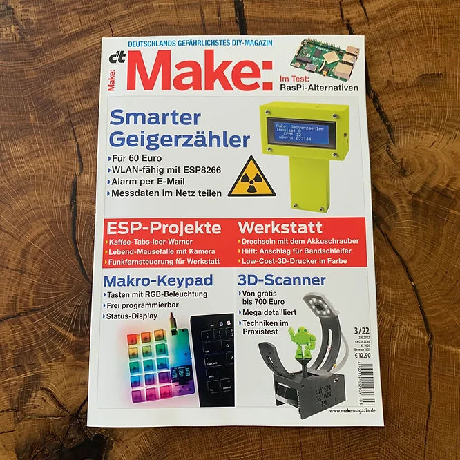 OpenScan Mini @ MakeMagazin DE and more news