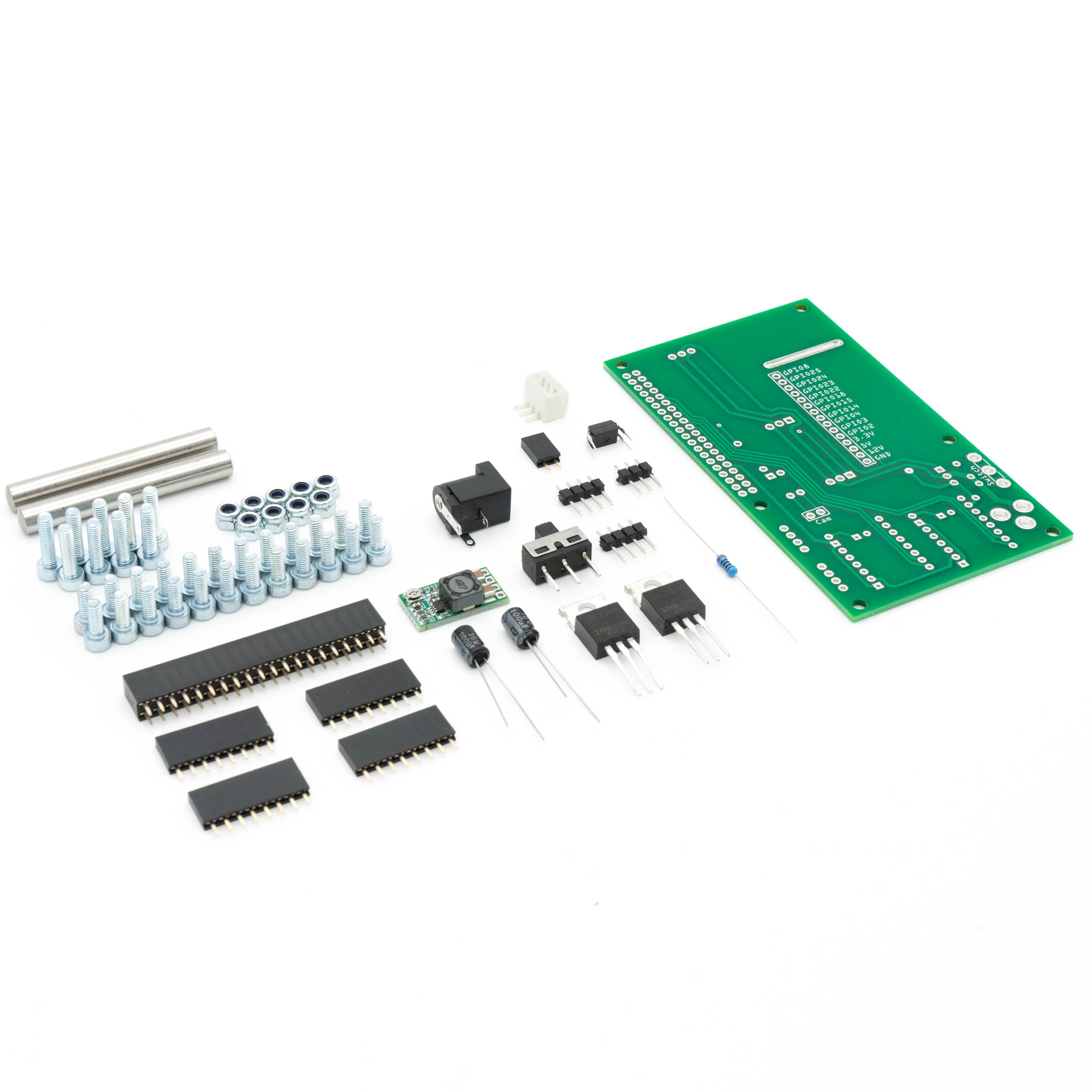 Raspberry Pi Shield V1 solder-yourself