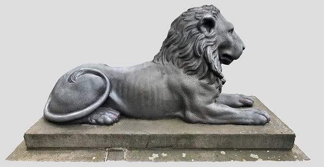 ScanTheWorld - Lion Sculpture in Halle (Saale)